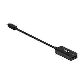 Club 3D CAC-2505 USB-C han til HDMI hun adapterkabel 12cm 8K60Hz 4K240Hz HDR