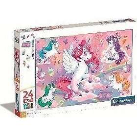 Clementoni Jolly Unicorn 24 Maxi 24 Pièces