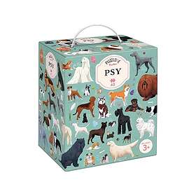 Bright Puzzlove Dogs 40 Pieces