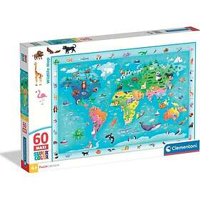 Clementoni Wildlife Map 60 Palaa