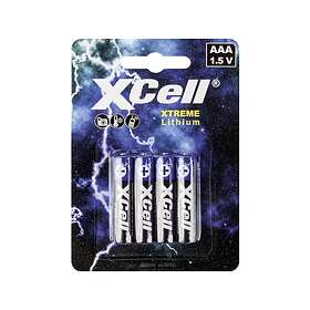 Xcell Xtreme Lithium AAA 4-pack