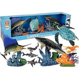 Lean Toys Marine Animals Figure Set