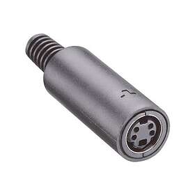 Lumberg MJ-372/8 DIN Round Connector Adapter, Straight, 8-pin