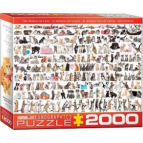 Eurographics The World Of Cats 2000 Pieces