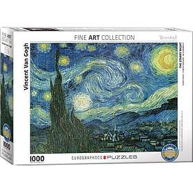Eurographics Vincent Van Gogh - Starry Night 1000 Palaa