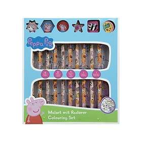 Cass Coloring Set With Stickers Pig 29El