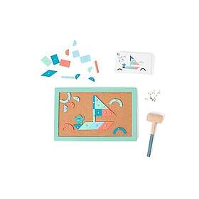 BS Toys Wooden Nailing Machine With Worksheets