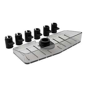 DIVELLO Multi Hylla för duschstång 18-25Ø Mörk