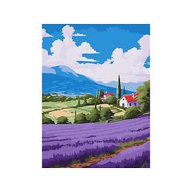 Ideyka Painting By Numbers - Lavender Spaces