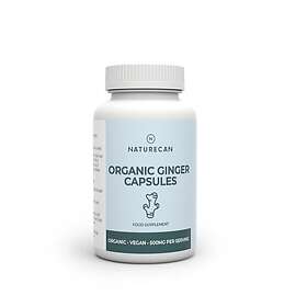 Naturecan Organic Ginger 60 Capsules