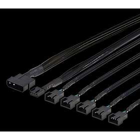 Deltaco SSI-68 4-vejs PWM Splitterkabel 0.45m