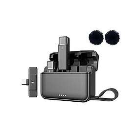 Movin Photo MPH_WMIC1002P Microphone Cravate Sans Fil (2 TX)