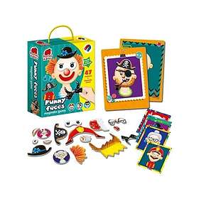Roter Kafer Funny Faces Magnetisk Spel 398148