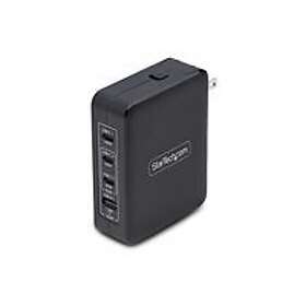 StarTech .com 3114GCU-WALL-CHARGER GaN Vægoplader med USB-C/USB-A 140W
