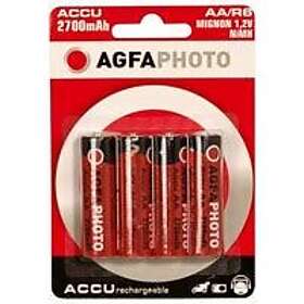 Agfa Rechargeable AA/R6 2700mAh 4-pack