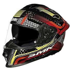 SMK Titan Carbon Razor Gl234 Full Face