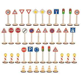 Goki My Big Traffic Sign Set 53761
