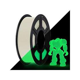 Anycubic PLA Glow in the dark Grøn 1.75mm 1kg
