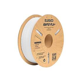 ELEGOO Rapid PLA+ Hvid 1.75mm 1kg