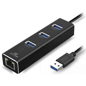 Advance Xpand Starter 4-Port USB 3.0 Multiport Adapter (CB-USBRJ45N)
