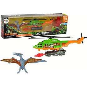 Lean Toys Dino Park Helikopteri