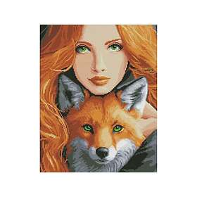 Ideyka Diamond Mosaic Fiery Fox 40X50cm