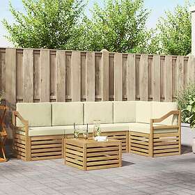 vidaXL Outdoor Sectional Sofa Set Solid Acacia Wood