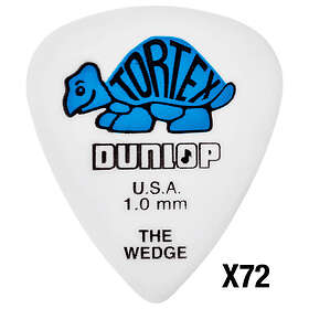 Jim Dunlop Tortex Wedge 1.0 mm 72-pack