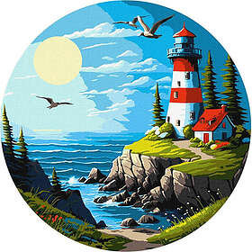 Ideyka Painting By Numbers - Breathtaking 39Cm