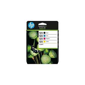 HP 924 XXL (Sort/Cyan/Magenta/Gul) Multipack