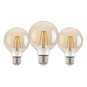 EGLO Decorative Globe E27 2200K 400lm 12W 3-pack