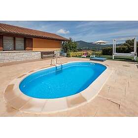 Gre Madagascar Piscine enterrée en acier 600x320x150cm