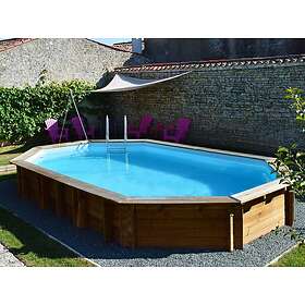 SAFRAN GRE 8412081319148_CAFR Ovale Bois Frame Piscine Set 620x395x136cm