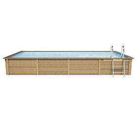 Naturalis 5608583022447 Piscine Rectangulaire Béton 609x324x128cm