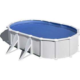 Gre 8412081000558 Atlantis Ovale Piscine Acier 610x375x132cm