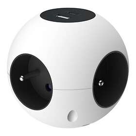 Jacobsen Cube Multiprise 4 prises avec 2x USB 1.5m