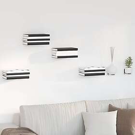 vidaXL Wall Shelf 6x10.8x6.6cm (8-pack)