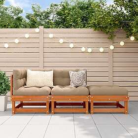 vidaXL Sectional Sofa Units Solid Pine Wood