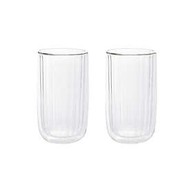 Homla CEMBRA GROOVE Double Paroi Tumbler 35cl 2-pack