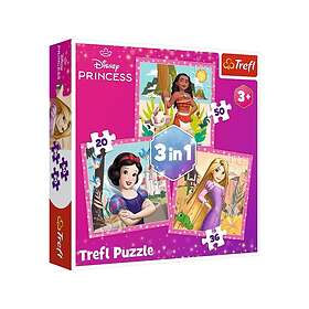 Trefl Disney Princess 3-in-1 50 Brikker