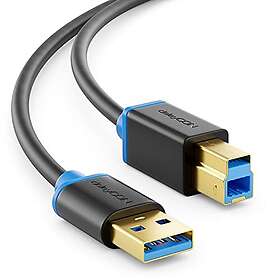 deleyCON 510050681 USB-A till USB-B USB 3.2 Gen 1 3m