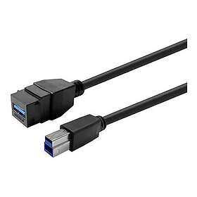 VivoLink PROKEYUSB3AFBM1B USB-A (Hunkøn) til USB-B USB 3.2 Gen 1 1m