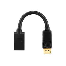 PureLink 67670344 Displayport til Displayport Hun Kobling 0,1m