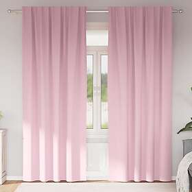 vidaXL Blackout Curtains 225x140cm 2-Pack