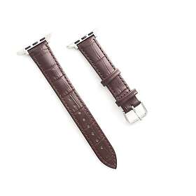 Skalo Krokotiilikuvio Nahkaranneke Apple Watch Series 10:lle