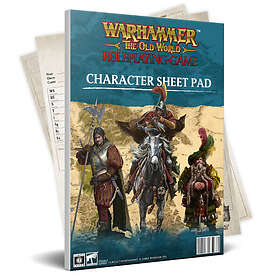 Warhammer The Old World RPG Karaktärsblad Pad