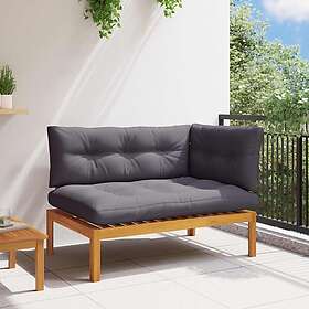 vidaXL Corner Sofa Unit Solid Acacia