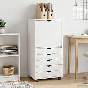 vidaXL 42028369 Rolling Cabinet 53x39x103cm