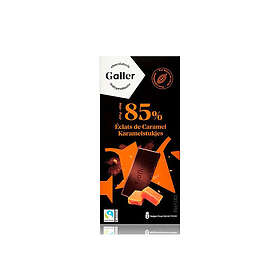 Galler Chocolat Noir Éclats De Caramel 80g