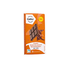 Galler Chocolat au Lait Praliné Éclats de Caramel 180g